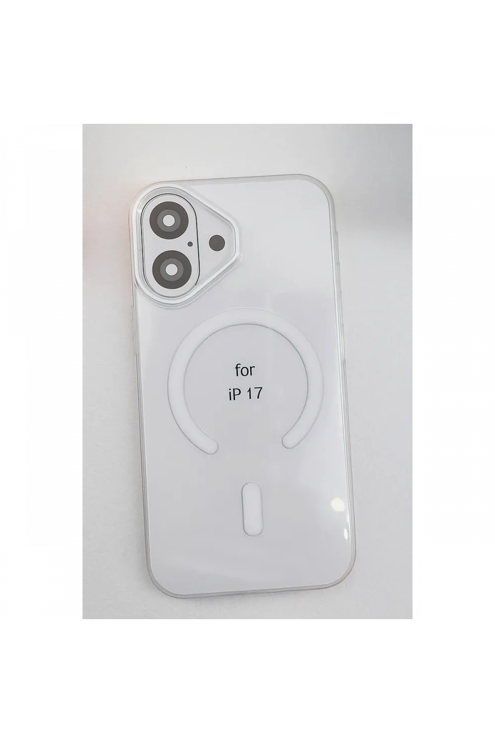 Joko Apple iPhone 17 PC Blank Magsafe Kapak - Şeffaf