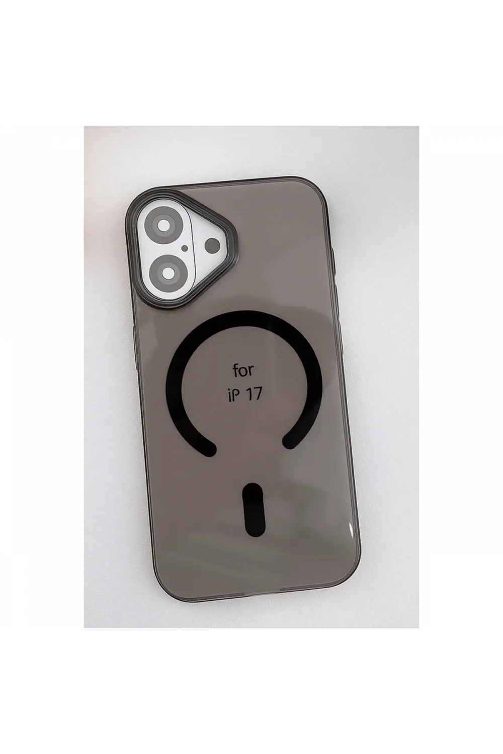 Joko Apple iPhone 17 PC Blank Magsafe Kapak - Siyah