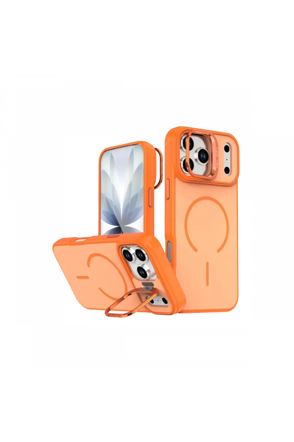 Joko Apple iPhone 17 Pro Max Flexa Magsafe Kapak - Turuncu