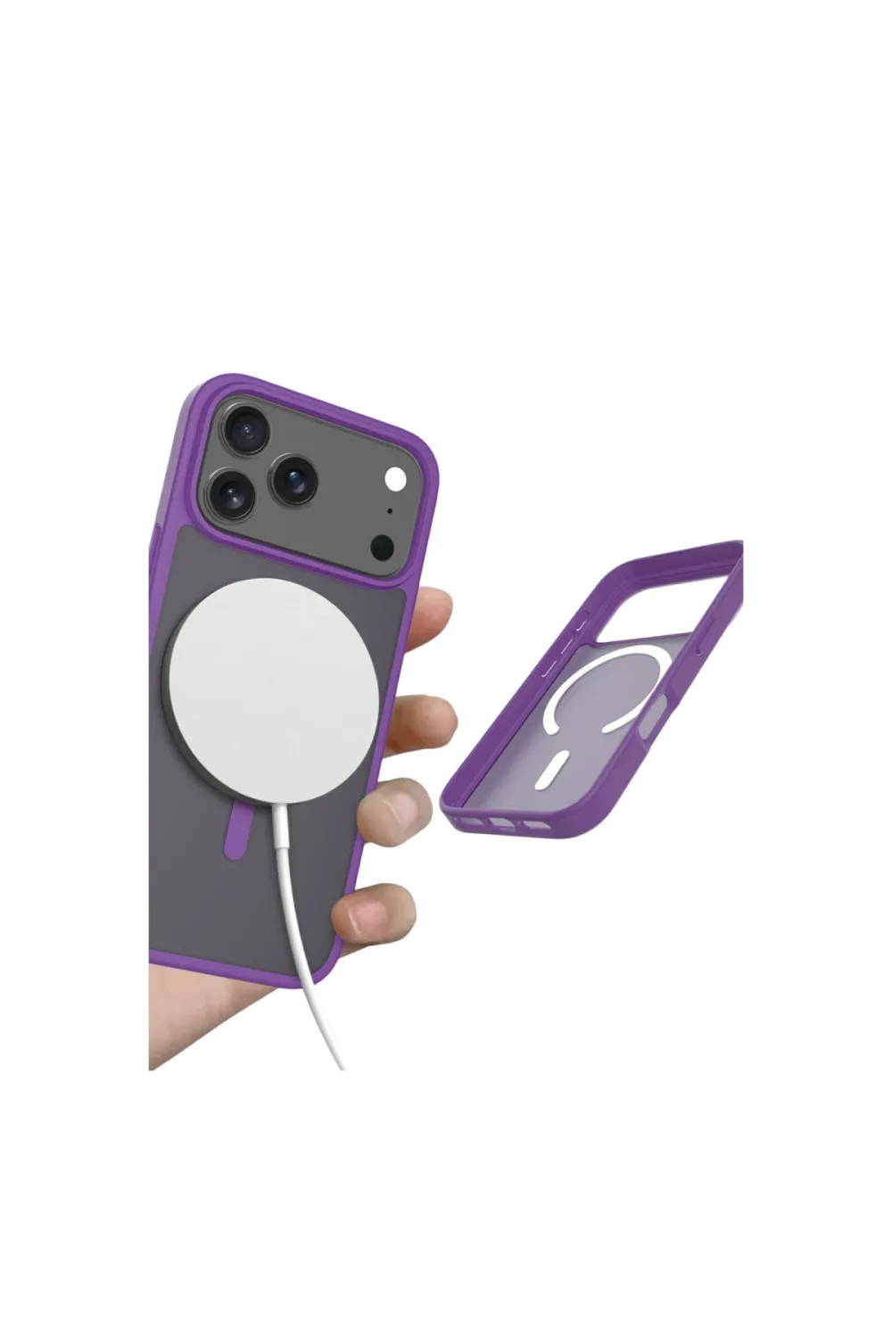 Joko Apple İphone 17 Pro Max Jota Magsafe Kapak - Derin Mor