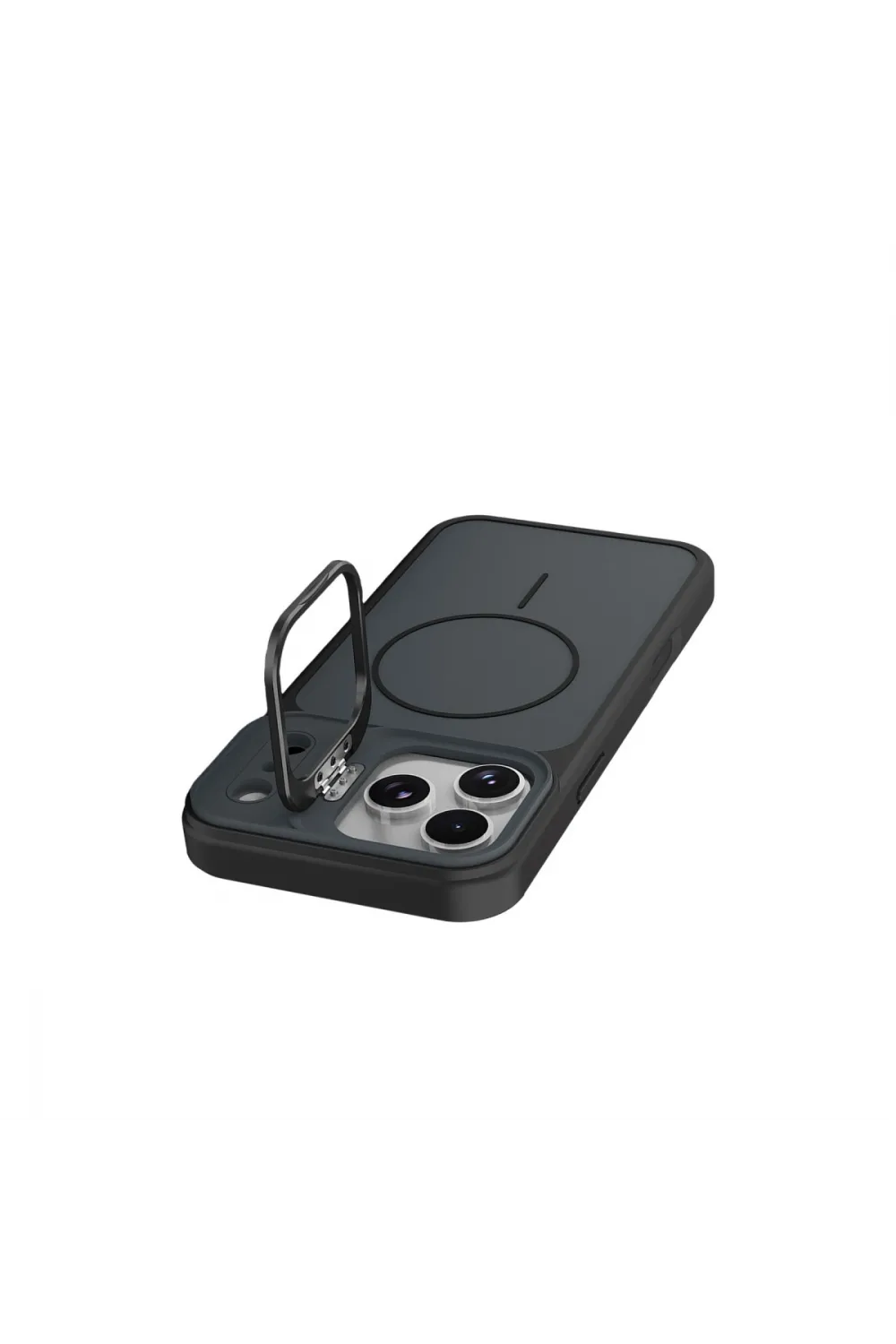 Joko Apple İphone 17 Pro Max Pale Magsafe Standlı Kapak - Siyah