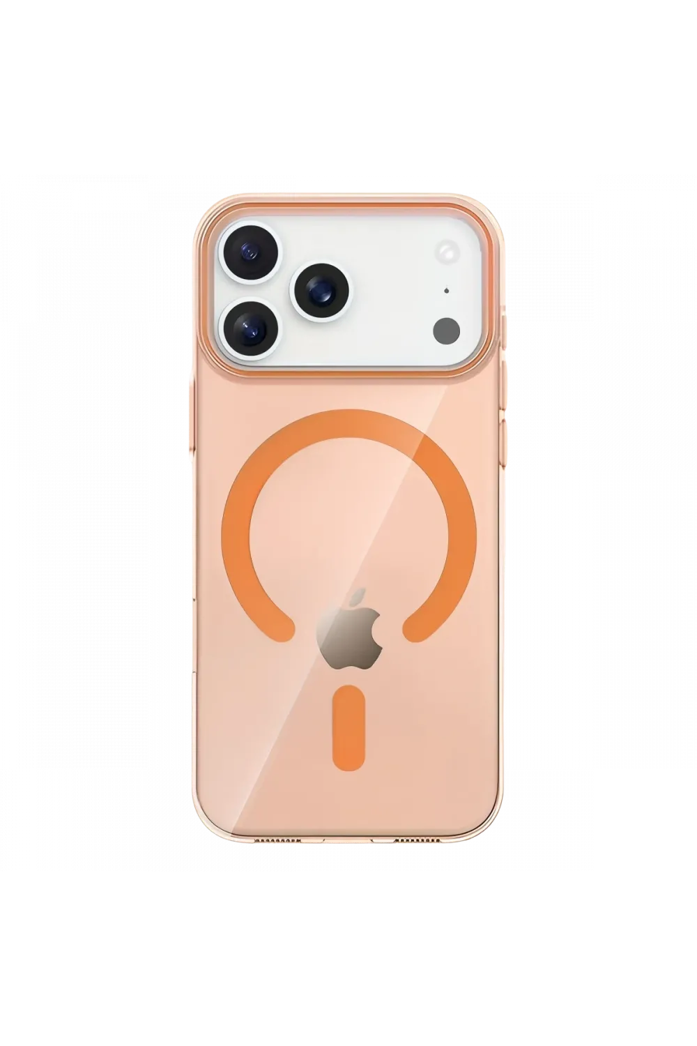 Joko Apple iPhone 17 Pro Max PC Blank Magsafe Kapak - Turuncu
