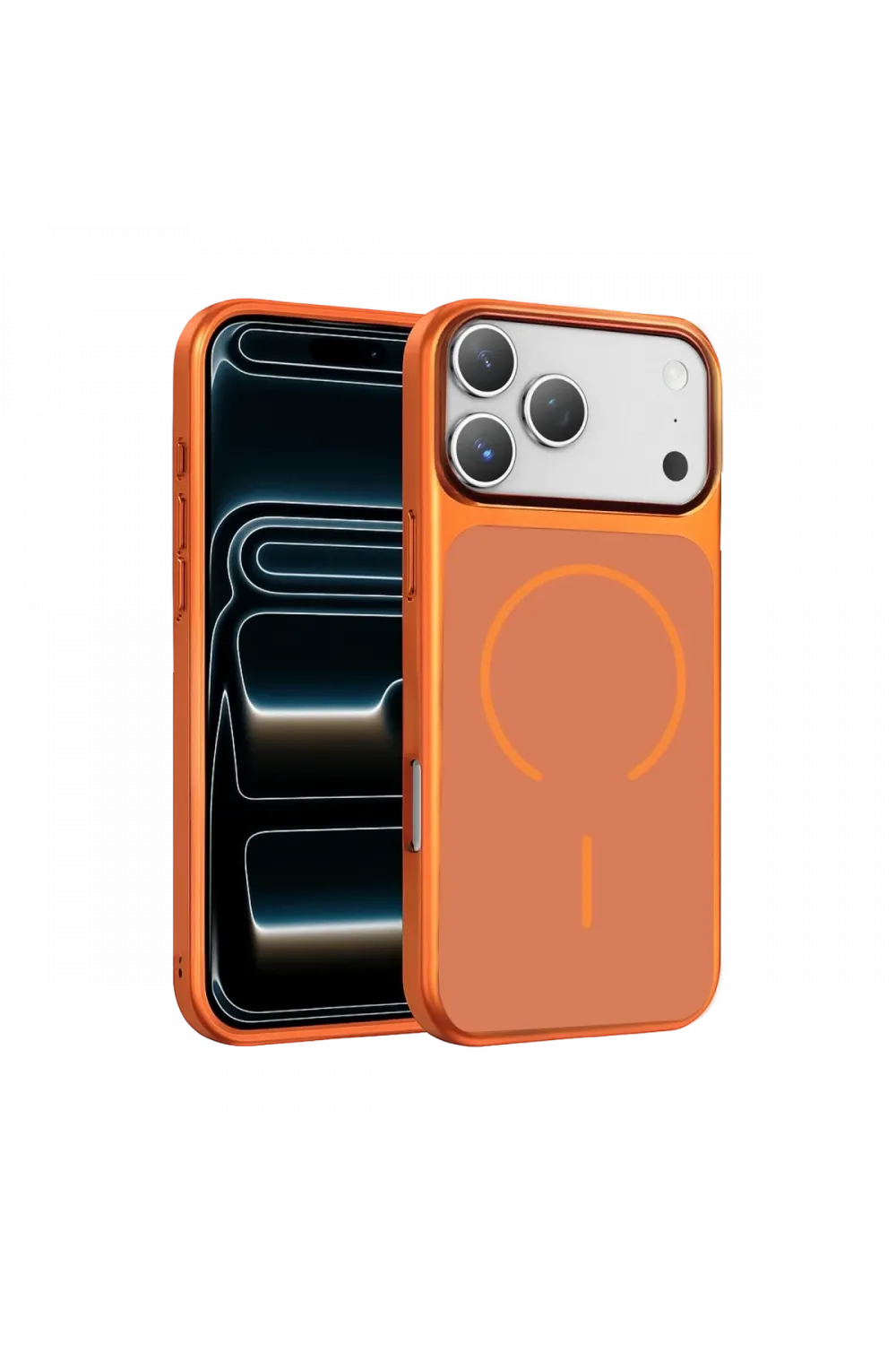 Joko Apple iPhone 17 Pro Max Rush Magsafe Kapak - Turuncu