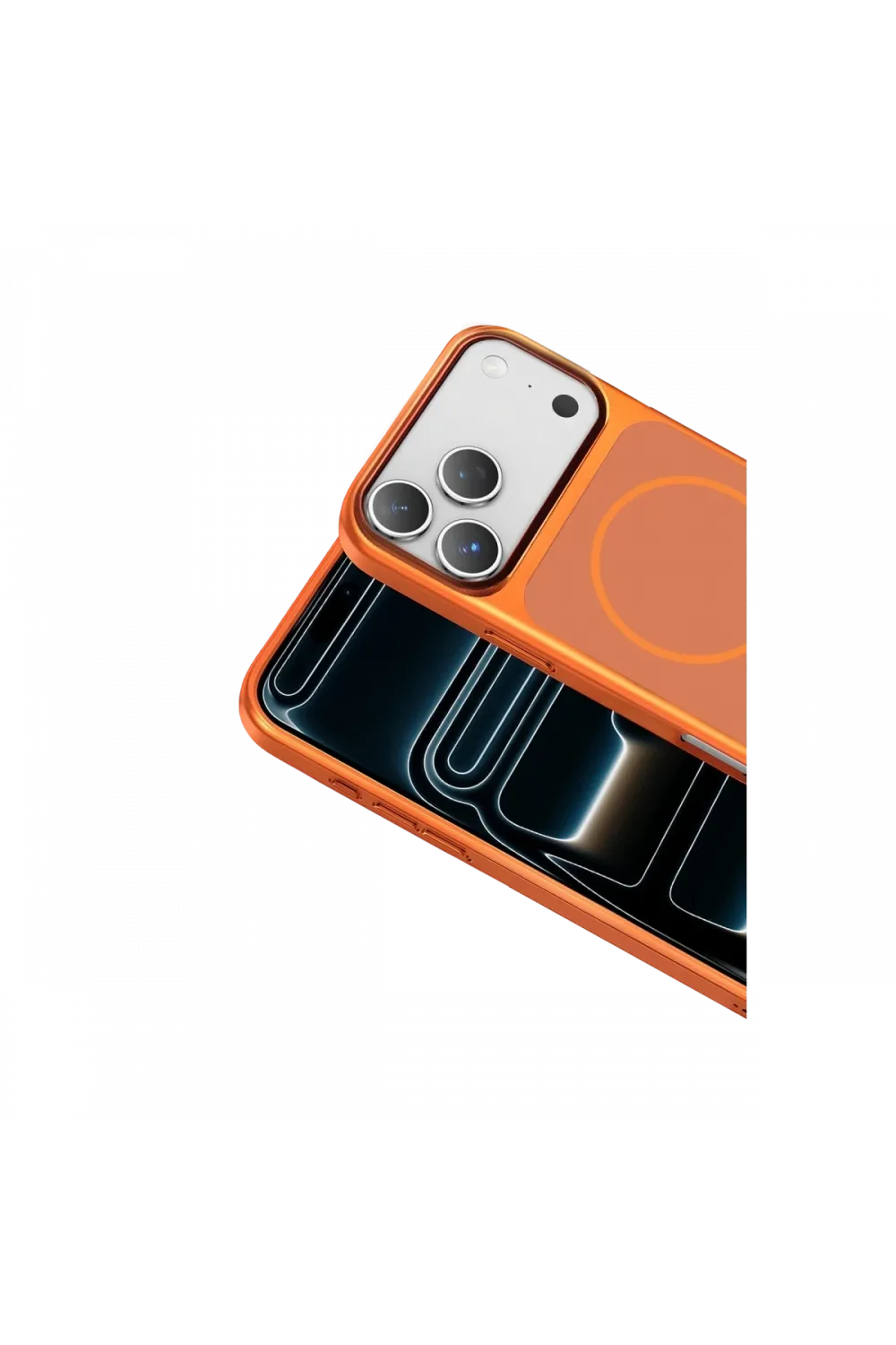 Joko Apple iPhone 17 Pro Max Rush Magsafe Kapak - Turuncu