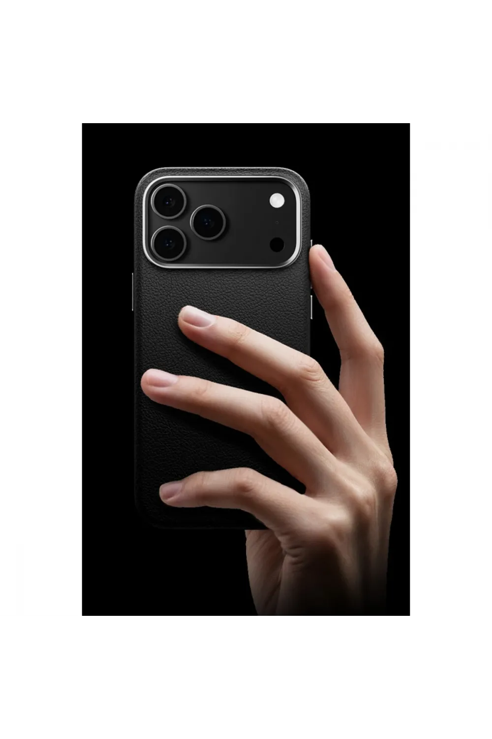 Joko Apple İphone 17 Pro Max Wonder Deri Magsafe Kapak - Siyah