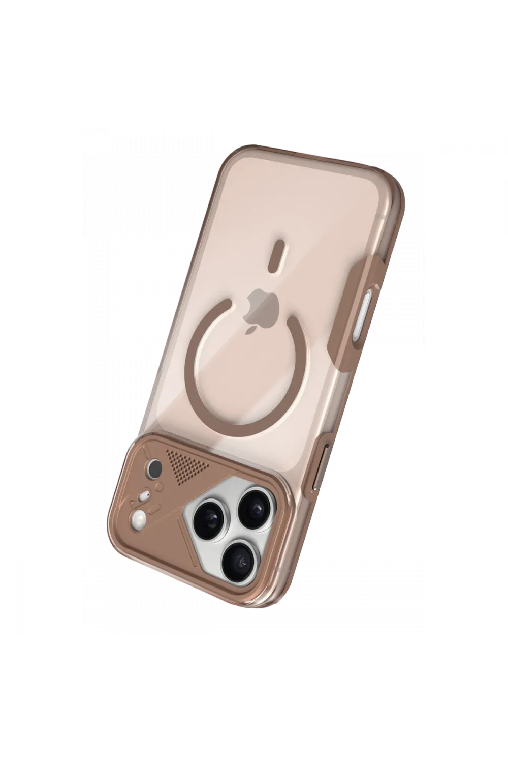 Joko Apple İphone 17 Pro Max Zinko Magsafe Kapak - Çöl Titanyum