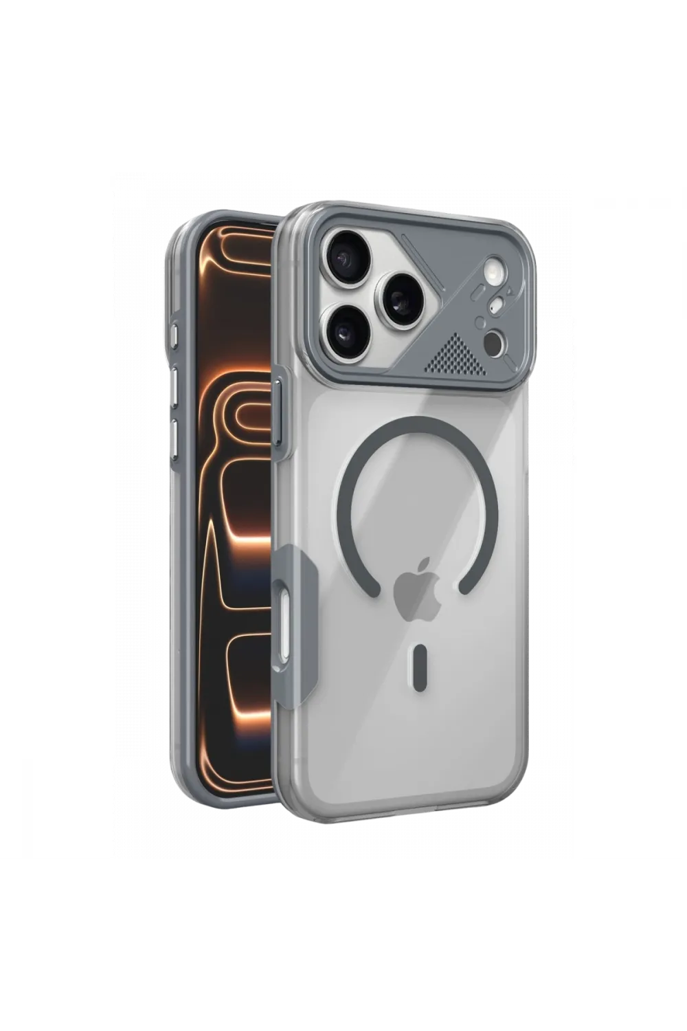 Joko Apple İphone 17 Pro Max Zinko Magsafe Kapak - Titan Gri