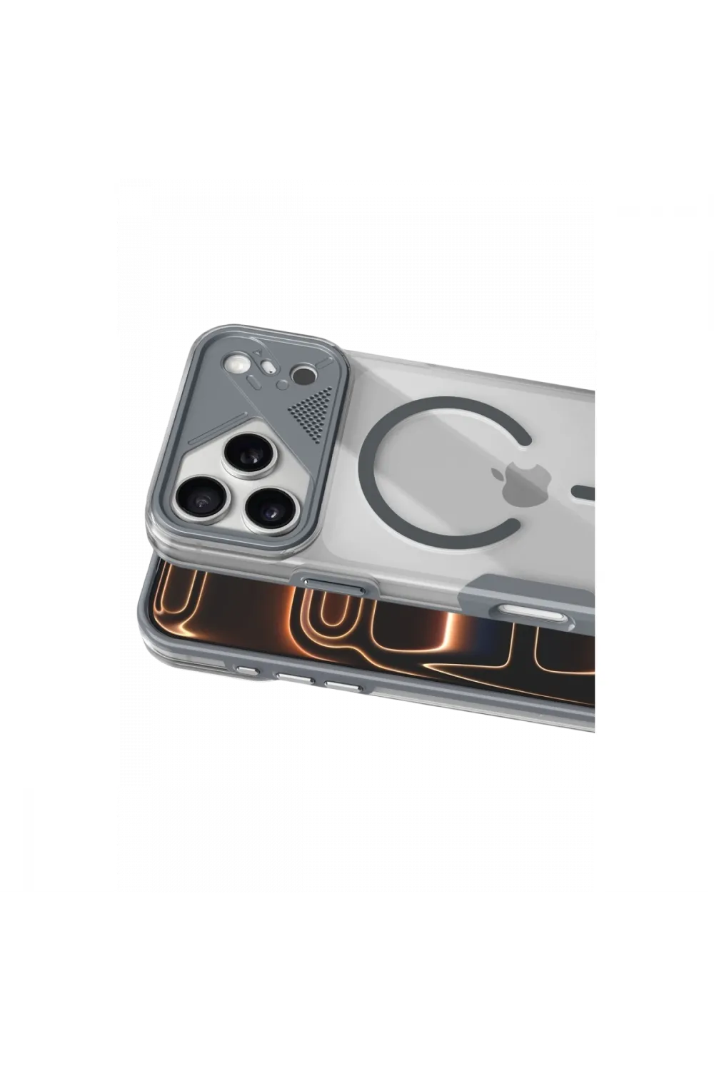 Joko Apple İphone 17 Pro Max Zinko Magsafe Kapak - Titan Gri