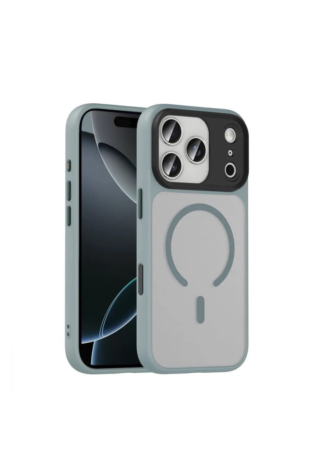 Joko Apple İphone 17 Pro Megane Magsafe Kapak - Titan Gri