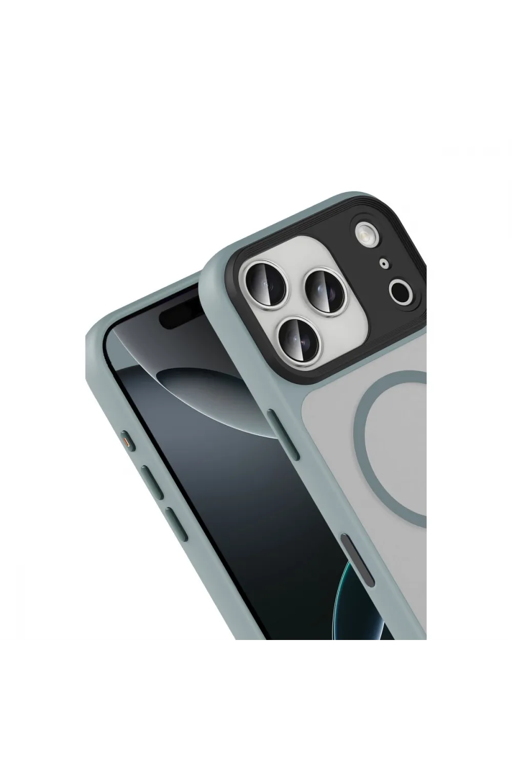 Joko Apple İphone 17 Pro Megane Magsafe Kapak - Titan Gri