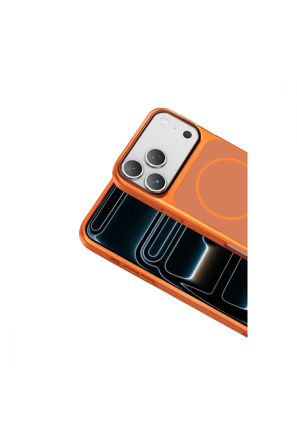 Joko Apple İphone 17 Pro Rush Magsafe Kapak - Turuncu