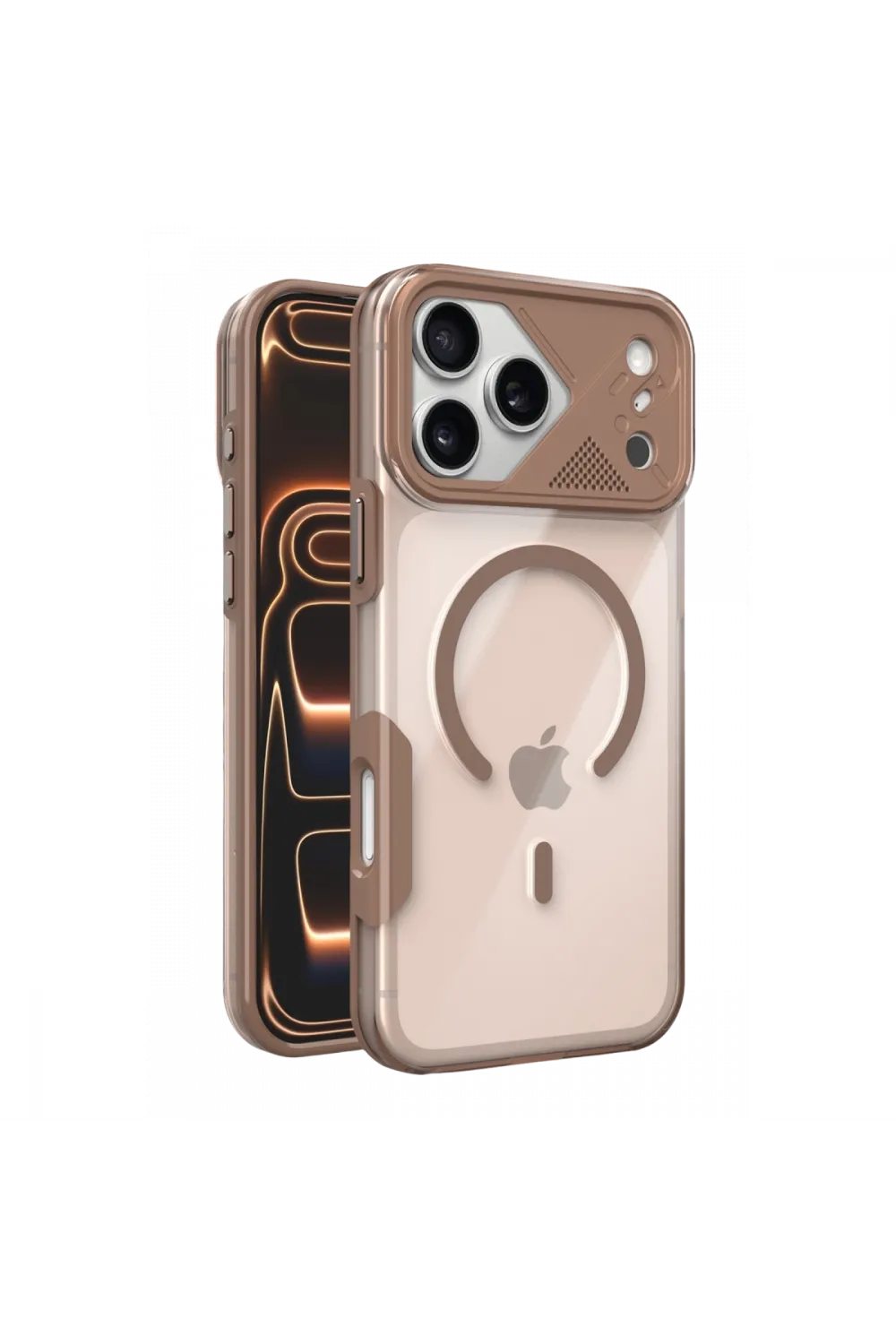 Joko Apple İphone 17 Pro Zinko Magsafe Kapak - Çöl Titanyum