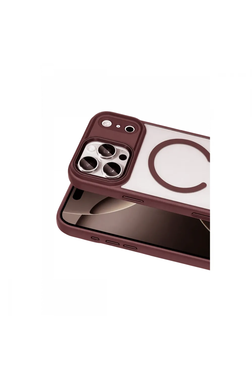 Joko Apple İphone 18 Pro Max Terea Magsafe Kapak - Bordo