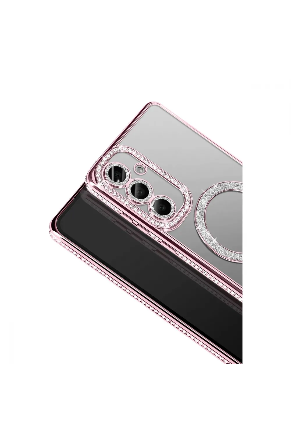 Joko Samsung Galaxy A57 5g Joke Simli Magneticsafe Kılıf - Pembe