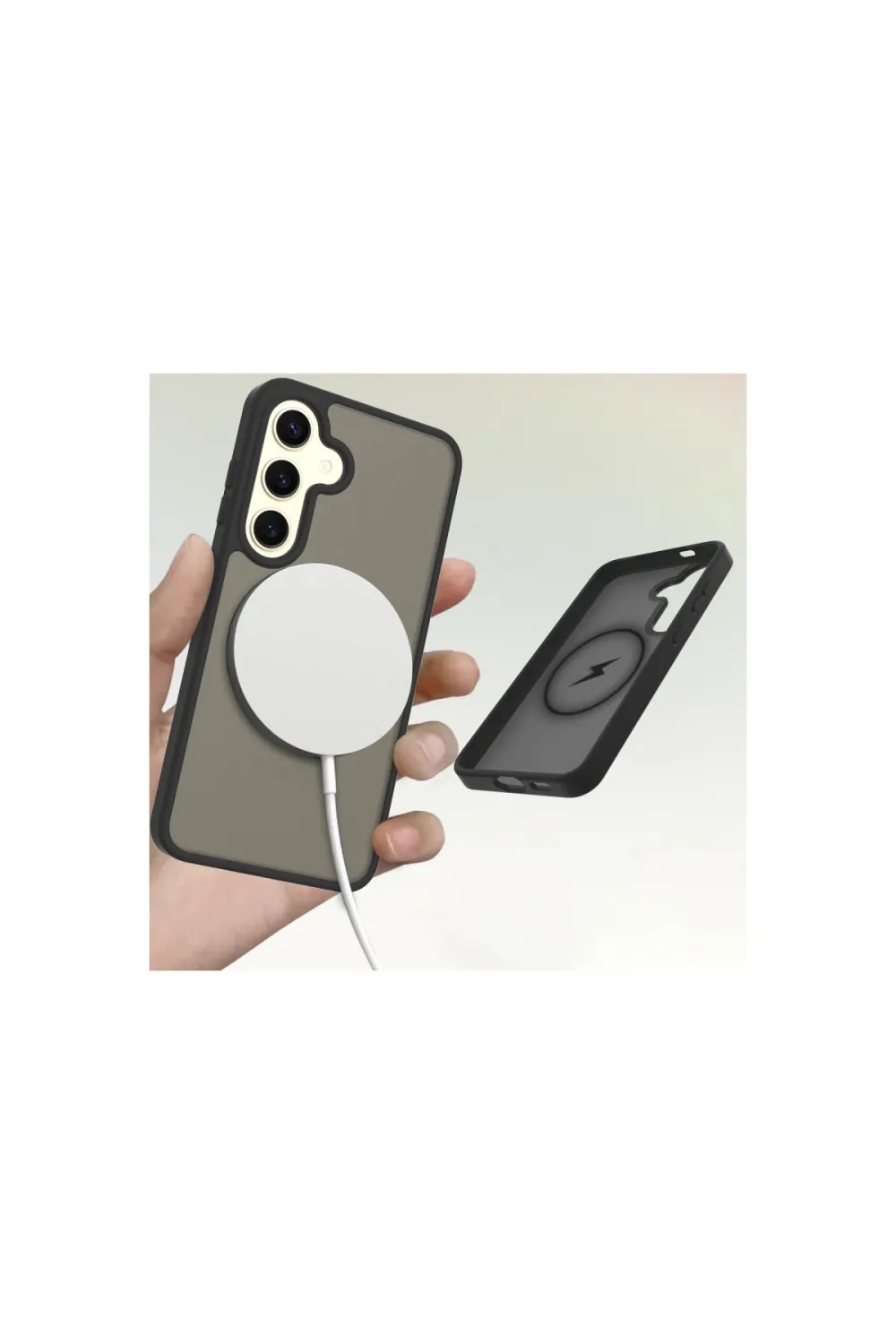 Joko Samsung Galaxy S24 Jota Magsafe Kapak - Derin Mor