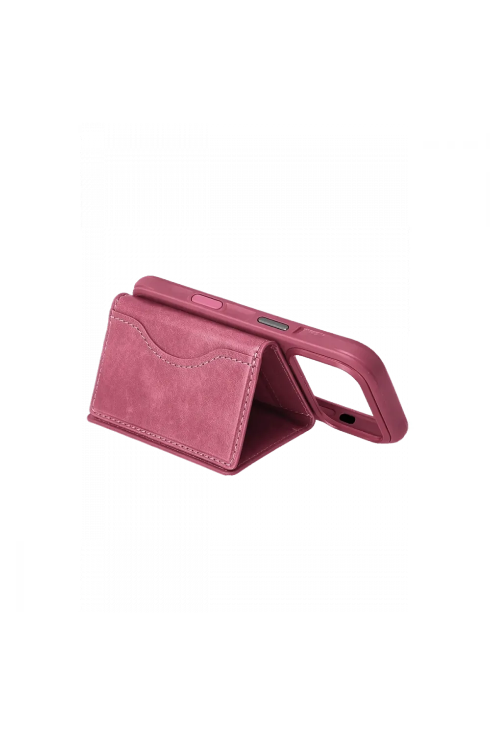 Joko Tema Magsafe Deri Kartlık - Pembe