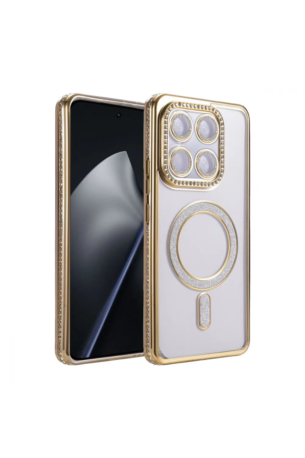 Joko Xiaomi Mi 15t Pro Joke Simli Magneticsafe Kılıf - Gold