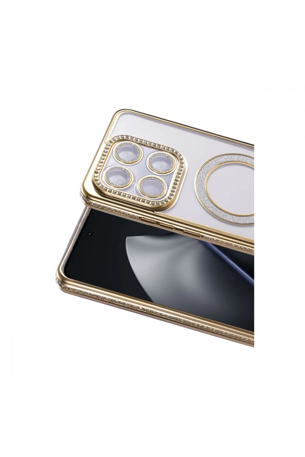 Joko Xiaomi Mi 15t Pro Joke Simli Magneticsafe Kılıf - Gold