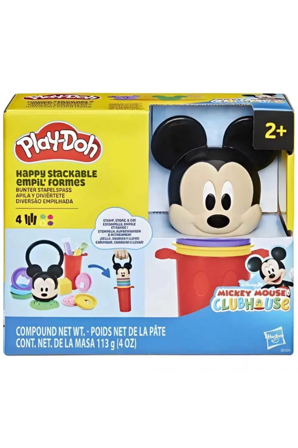 Junior Happy Mickey Mouse Oyun Hamuru Seti