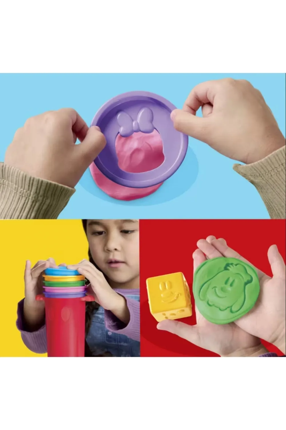 Junior Happy Mickey Mouse Oyun Hamuru Seti