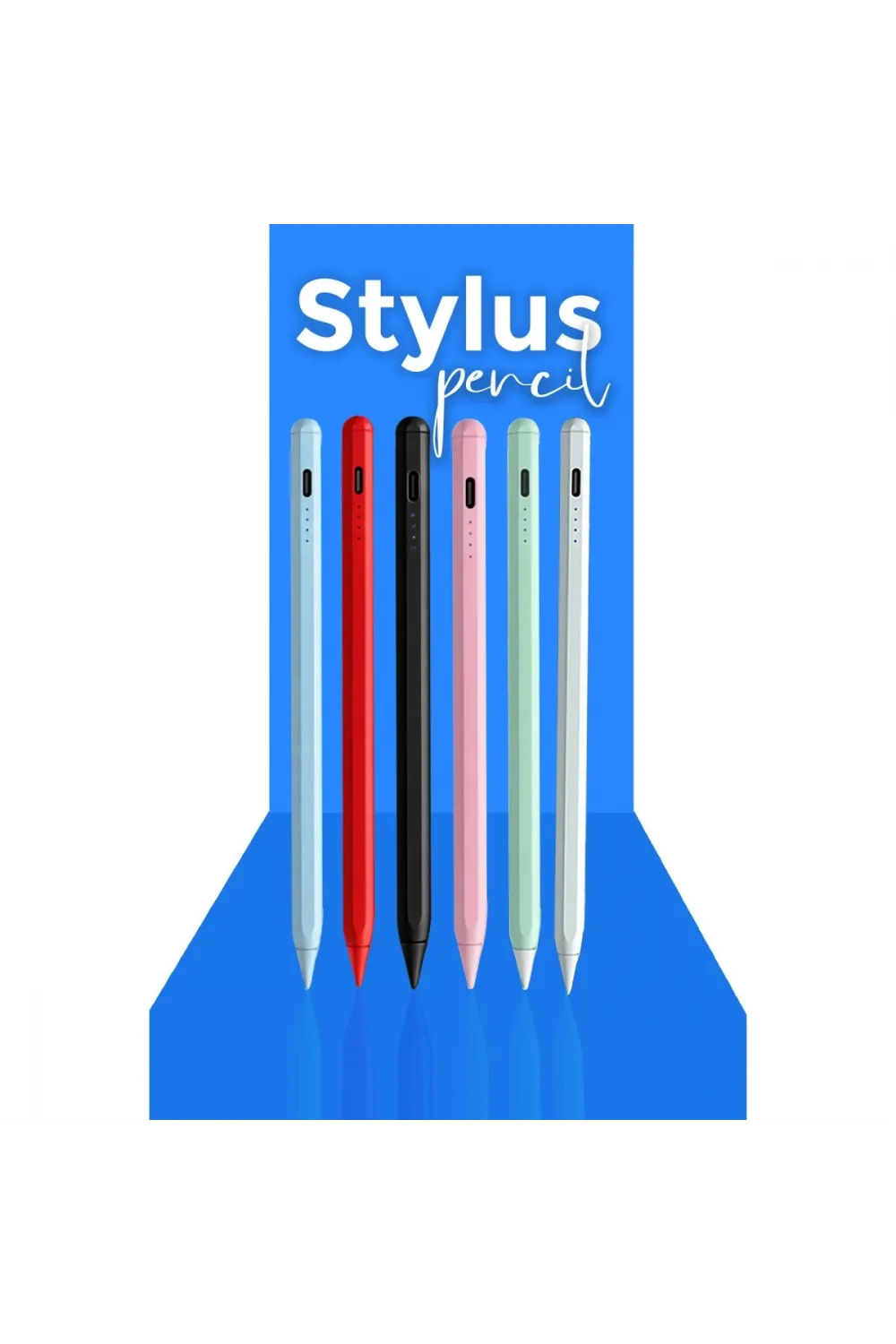 K2259 İpad Uyumlu Dokunmatik Stylus Kalem - Mavi