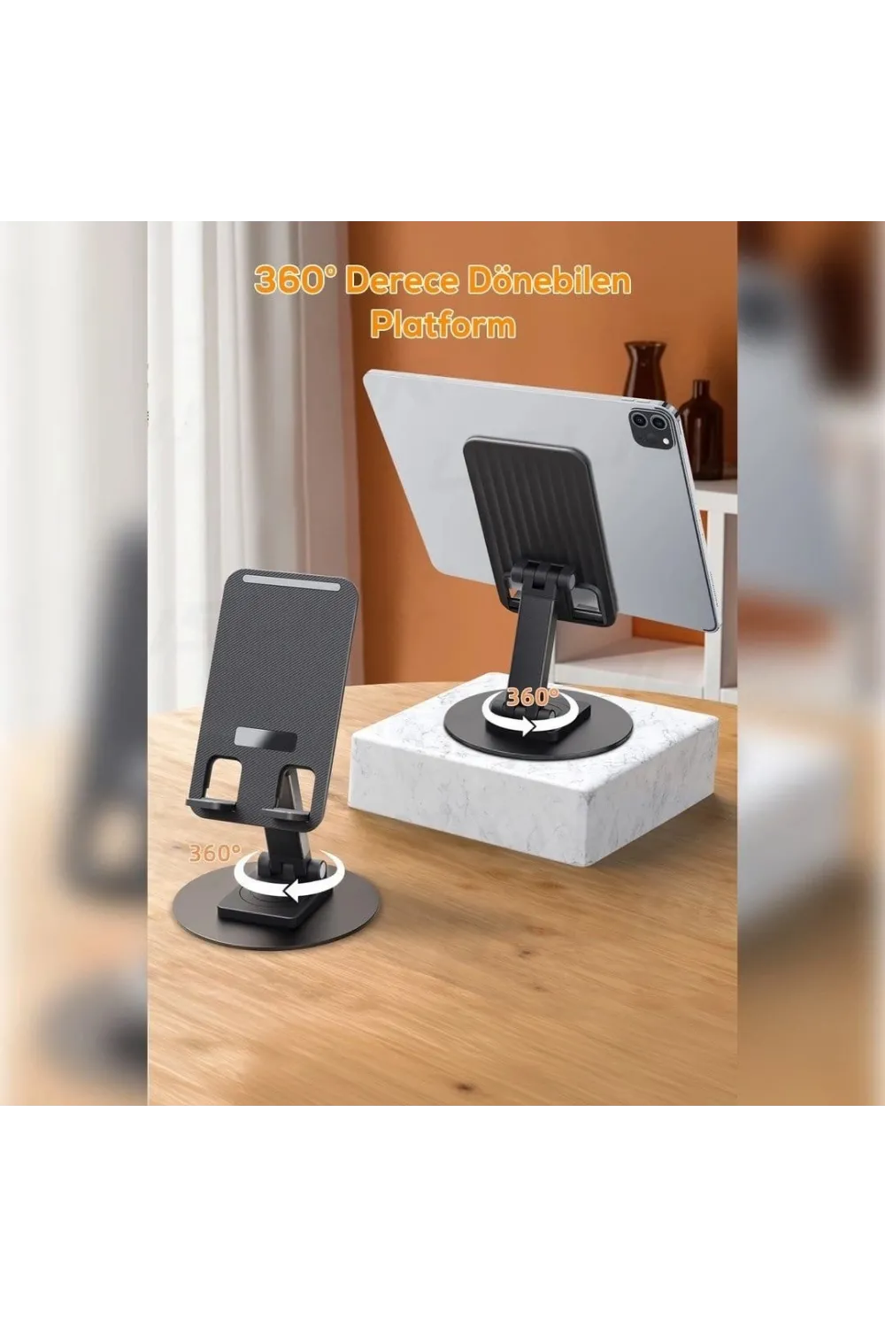 Kablo Geçirilebilir Telefon Tutucu
