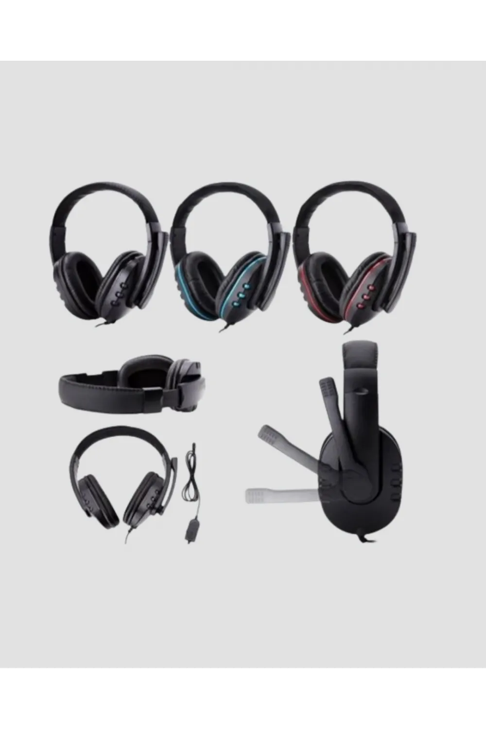 Kablolu Gaming Headset – Net Ses Ayrımı Ve Ayarlanabilir Konfor
