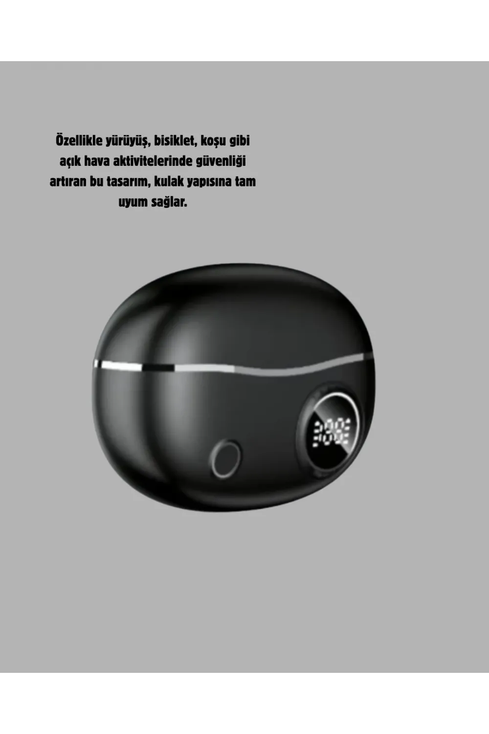 Kablosuz Açık Kulak Kulaklık Bluetooth 5.4 Type-c Hızlı Şarj 30 Saat