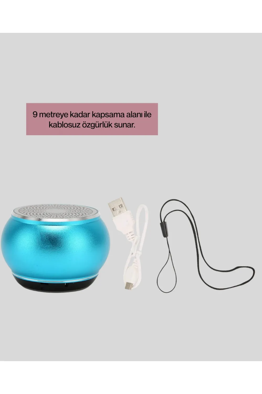Kablosuz Bluetooth 5.0 Hoparlör | Kompakt Ve Güçlü Ses