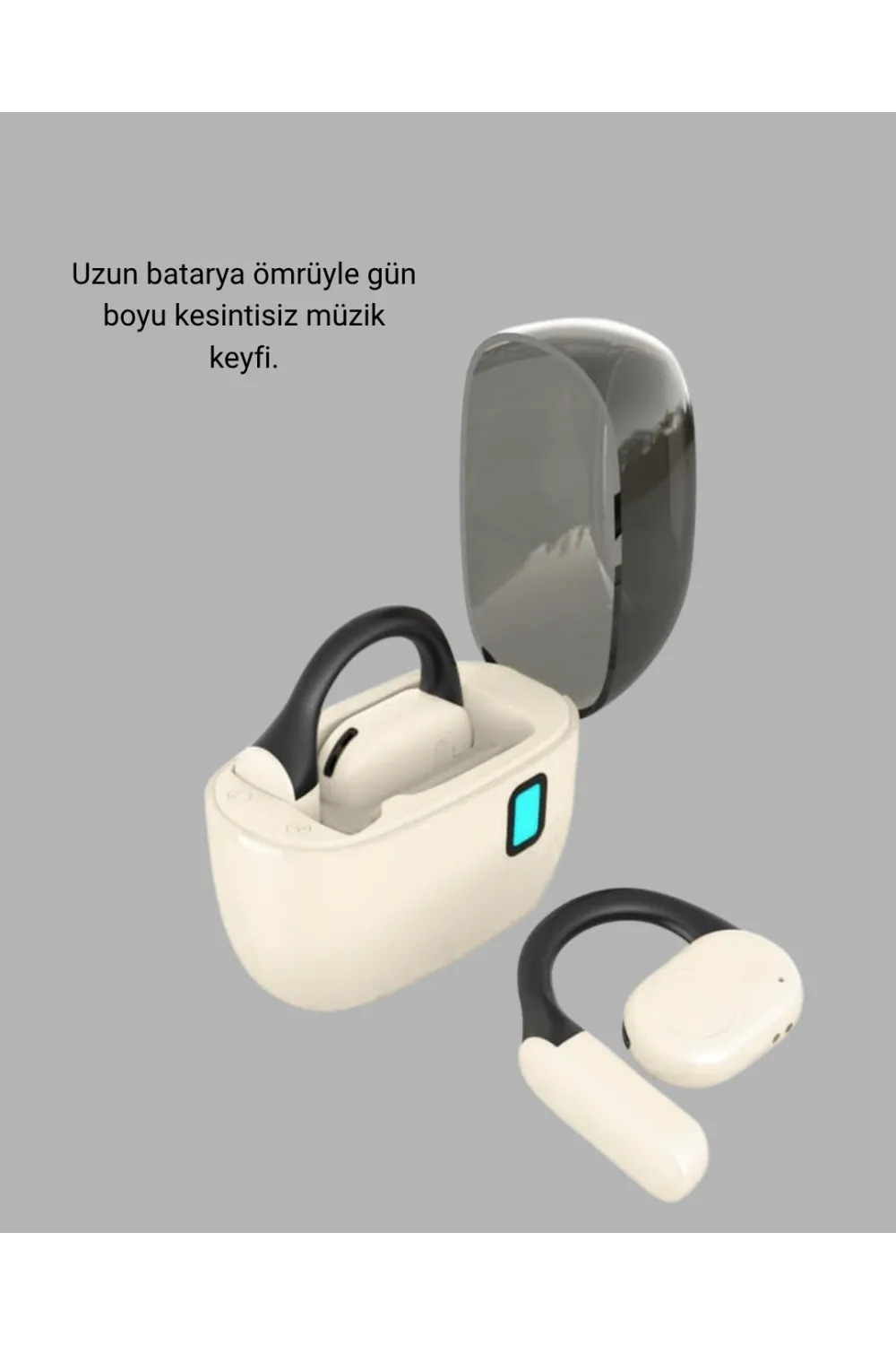 Kablosuz Bluetooth Kulaklık – Otomatik Eşleşme, Tek Tuş Kontrol, Stereo Ses