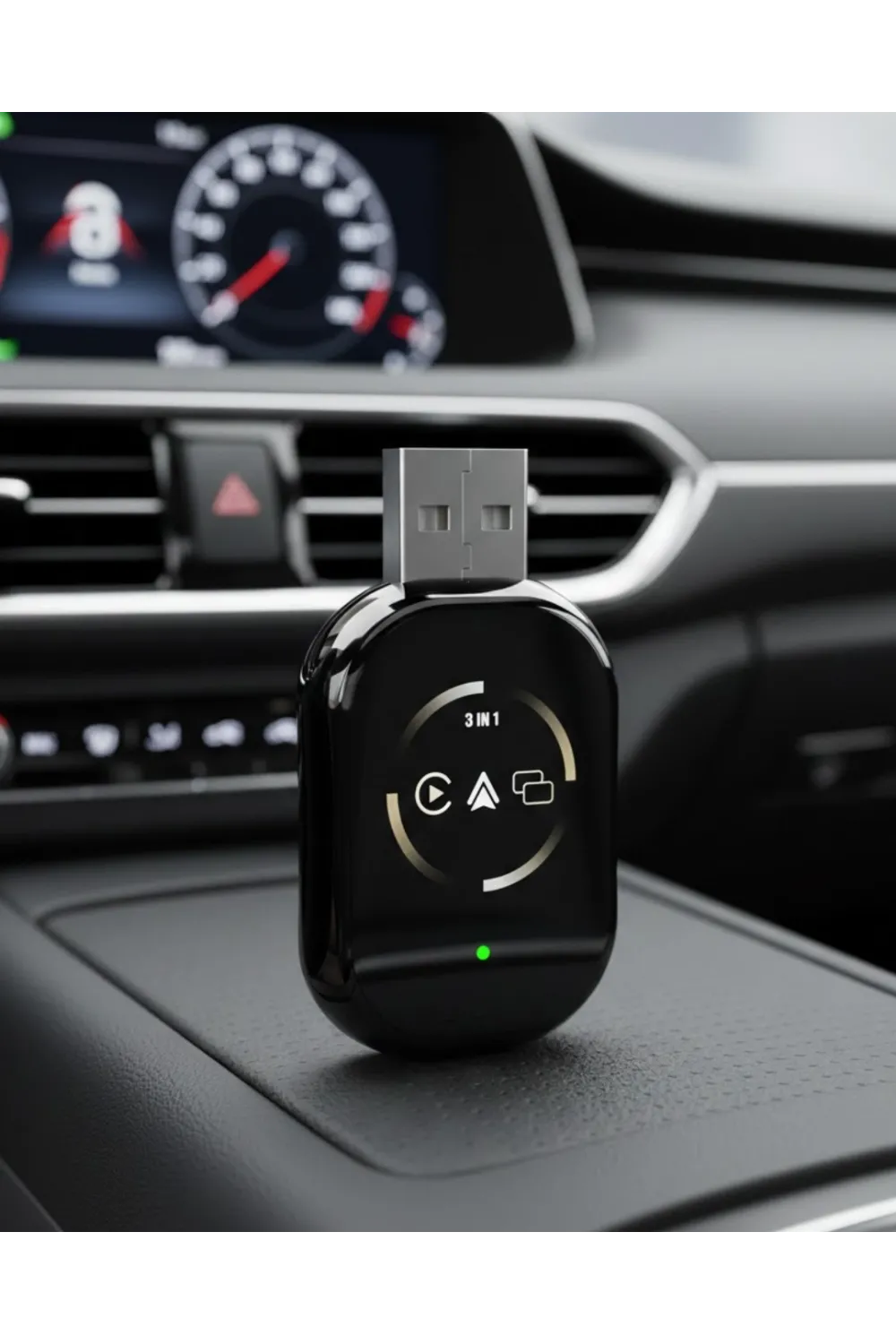 Kablosuz Carplay Android Auto Adaptörü Otomatik Eşleşme
