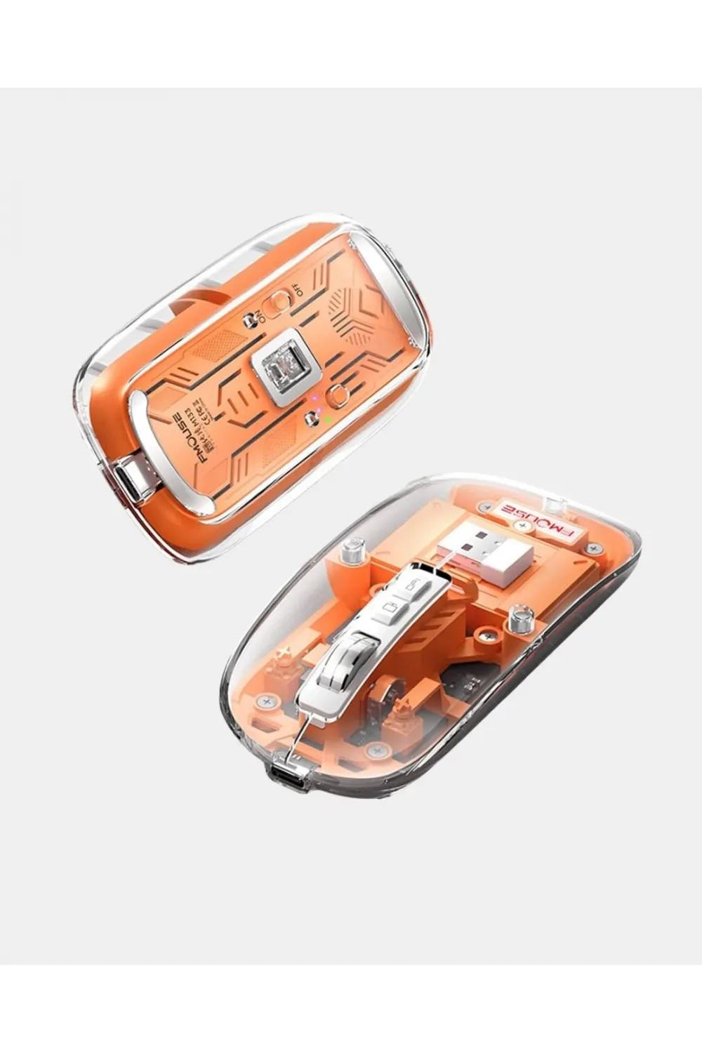 Kablosuz Çift Modlu Mouse – Bluetooth 5.0 + 2.4ghz