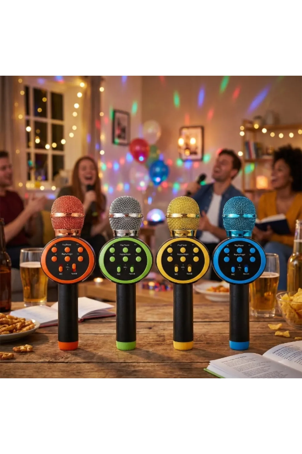 Kablosuz Karaoke Mikrofonu