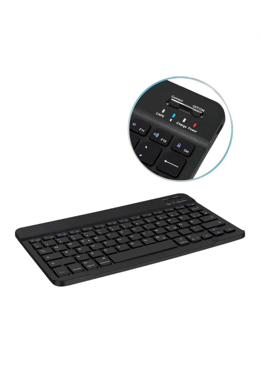 Kablosuz Klavye Ve Mouse Kombosu Bluetooth Uyumlu Sessiz Set