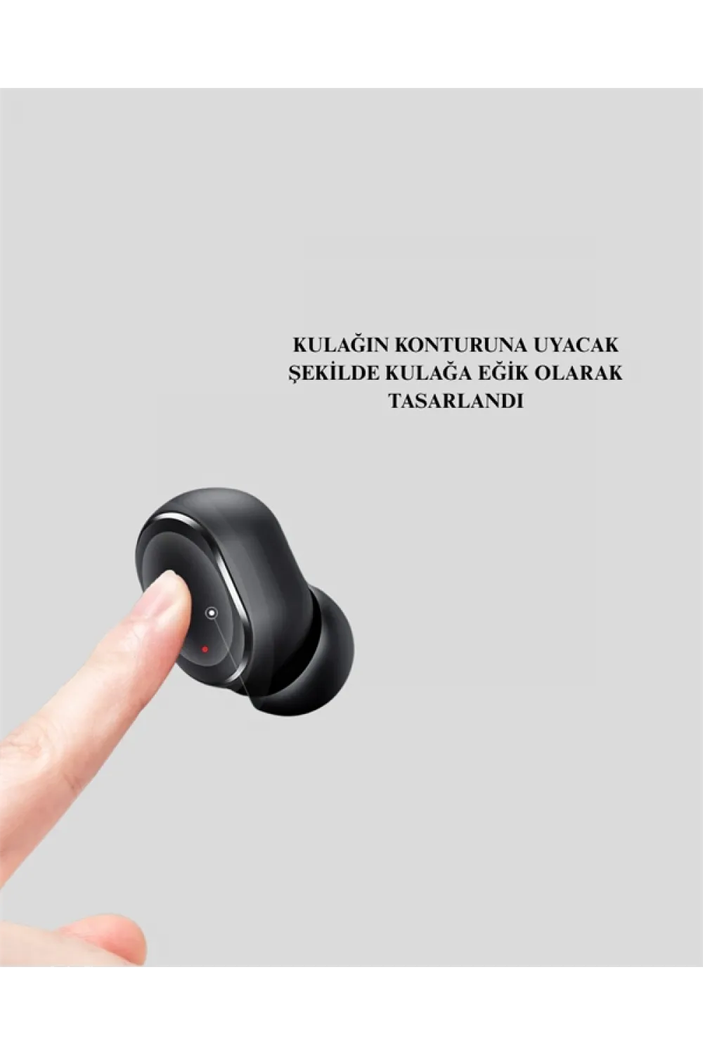 Kablosuz Kulak İçi Bluetooth Kulaklık Stereo Dokunmatik Kontrollü Kulaklık