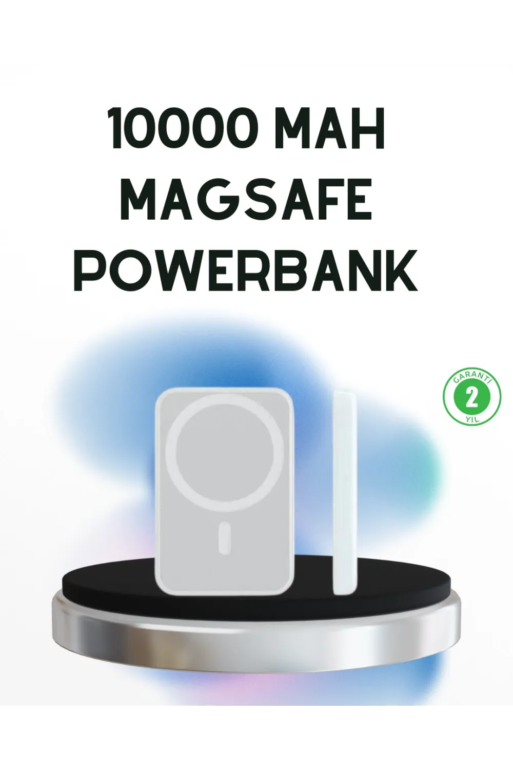 Kablosuz Magsafe Powerbank – İphone Uyumlu, 10000 Mah, Isı Dağılımlı