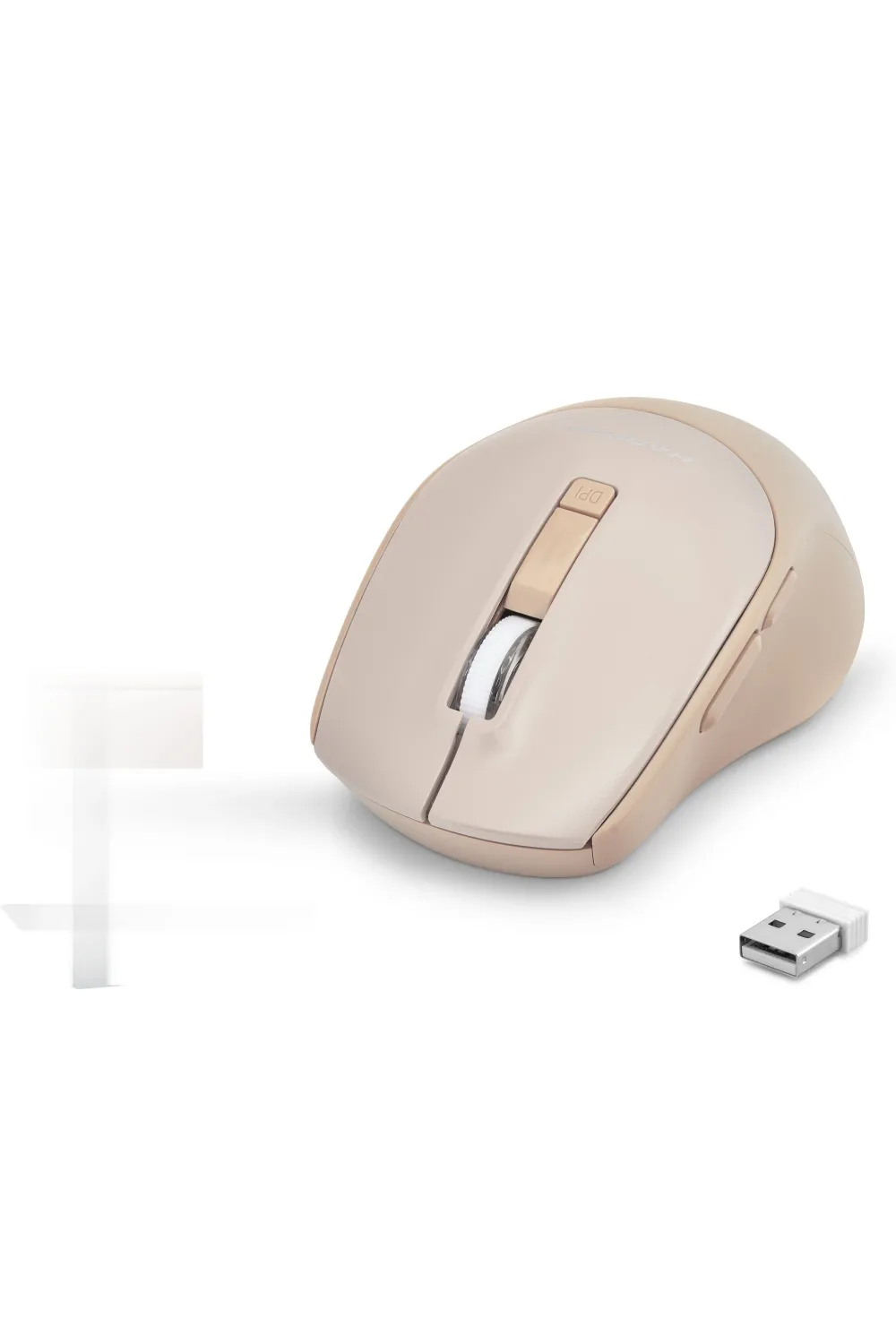 Kablosuz Mouse 600/1600 Dpi - Altın HDX3408P