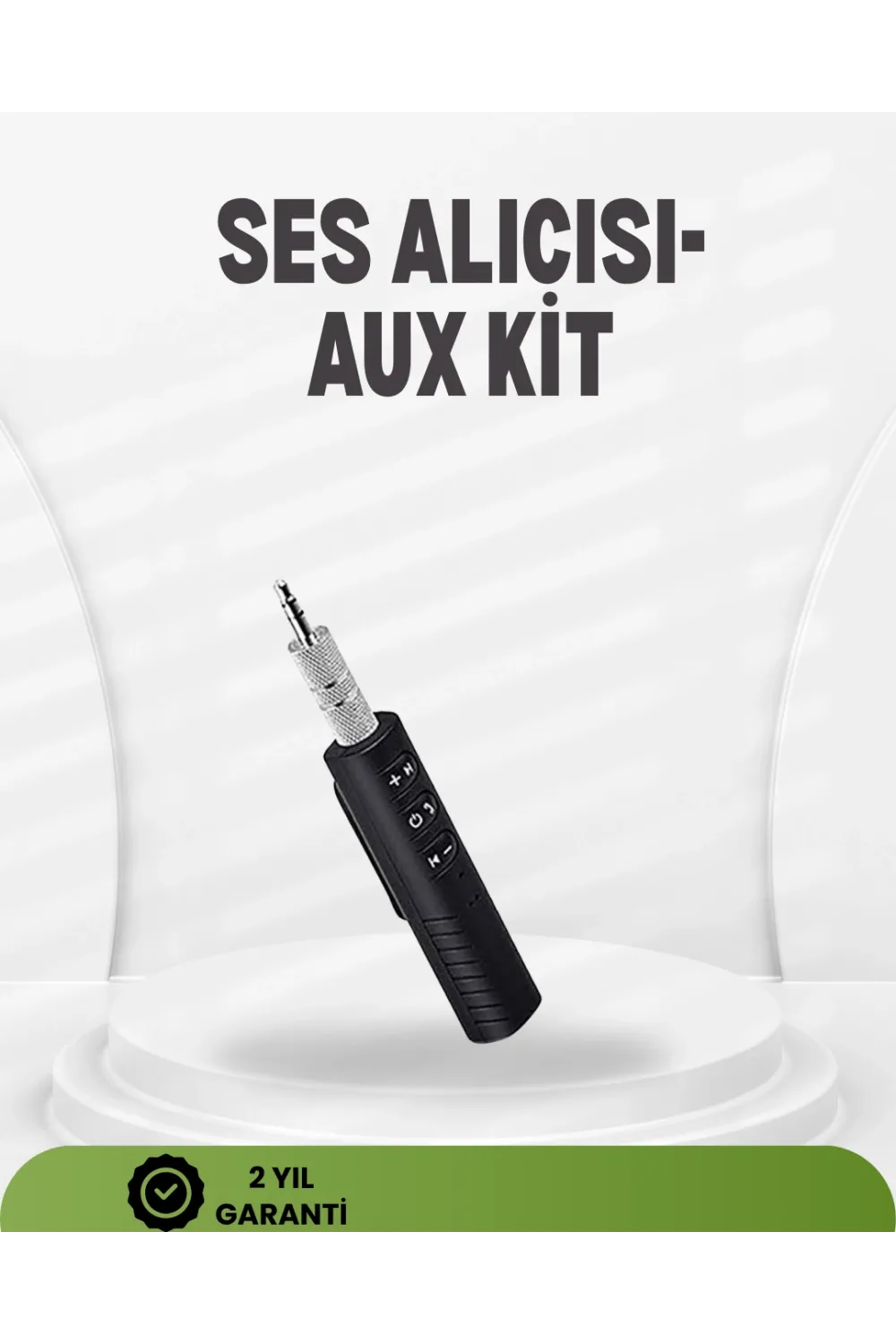 Kablosuz Ses Çözümü – 3.5mm Jaklı Bluetooth Müzik Alıcısı