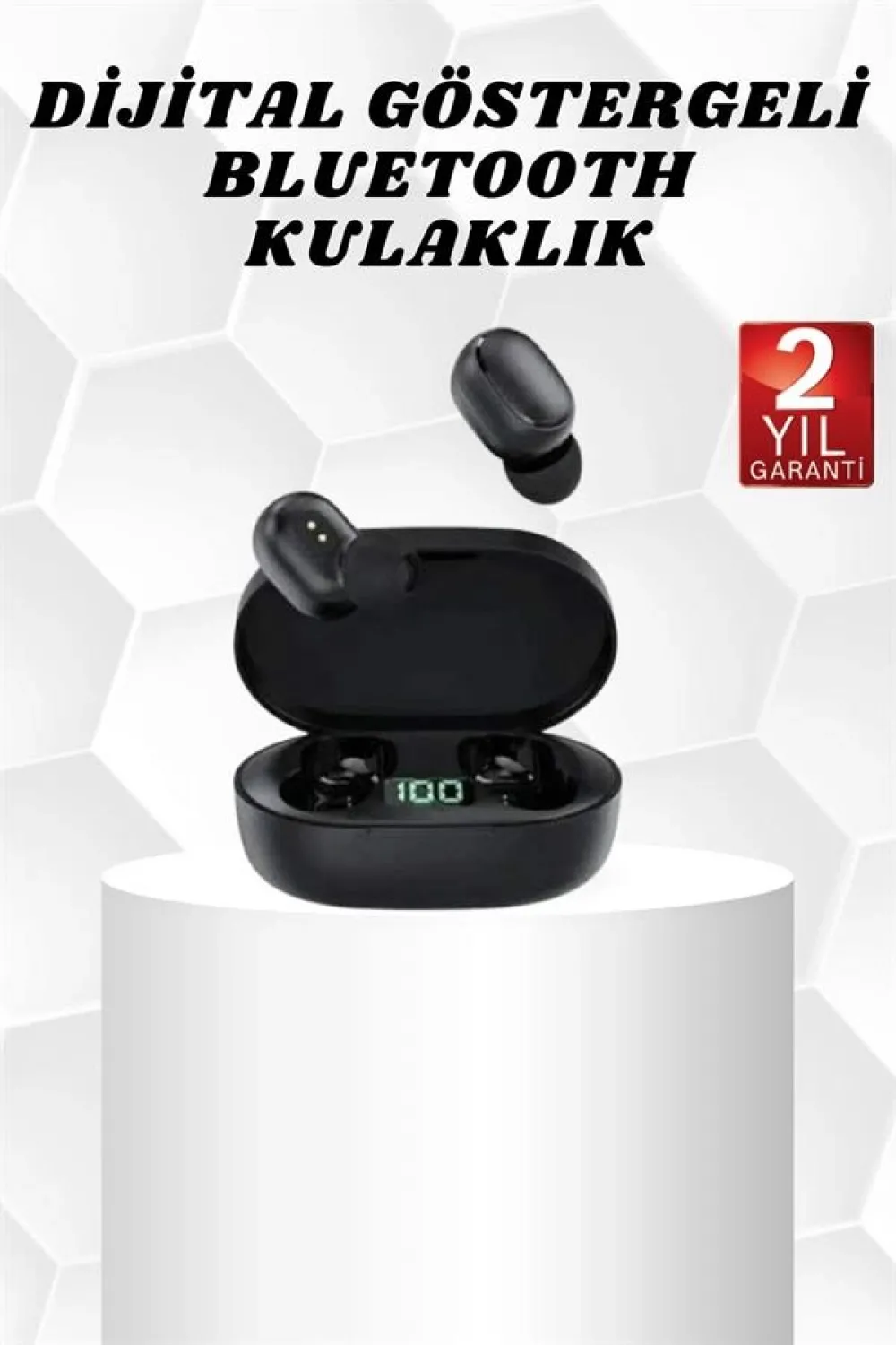 Kablosuz Tws Kulaklık Kulak İçi Mikrofonlu Bleuetooth Kulaklık Yüksek Ses Kaliteli
