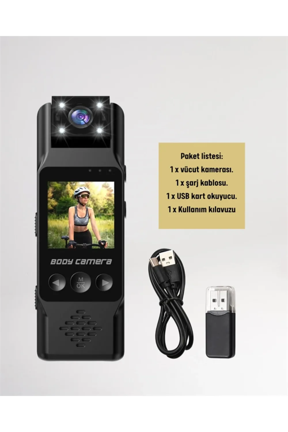 Kablosuz Wifi Bağlantılı Full Hd Mini Kamera – Döngüsel Kayıt Ve Hareket Algılama Özellikli
