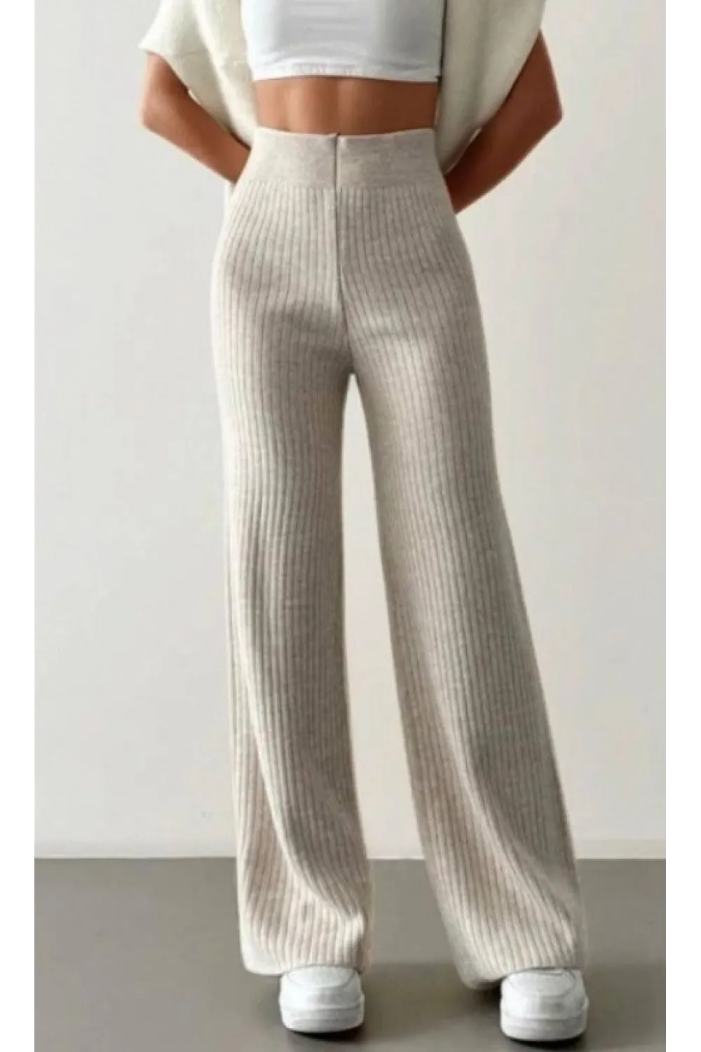Kadın Kaşkorse Bol Paça Pantolon