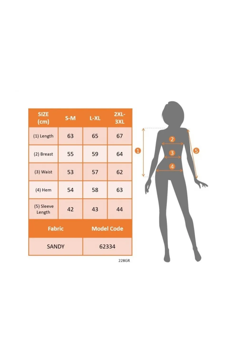 Kadın Kısa Kollu önden şerit Detaylı Desenli Sandy Bluz