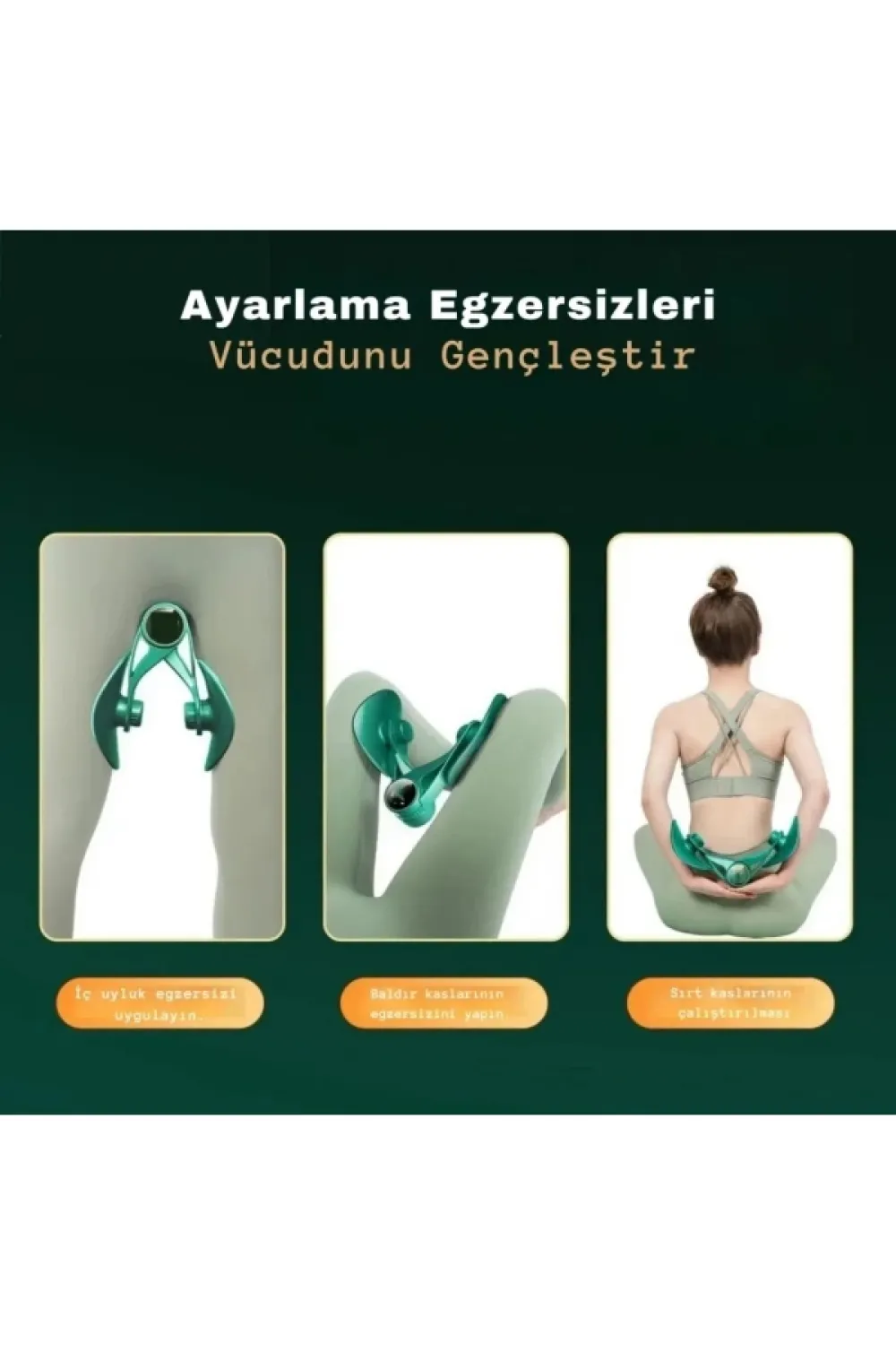 Kadınlar İçin Sayaçlı Bacak Kası Egzersiz Aleti