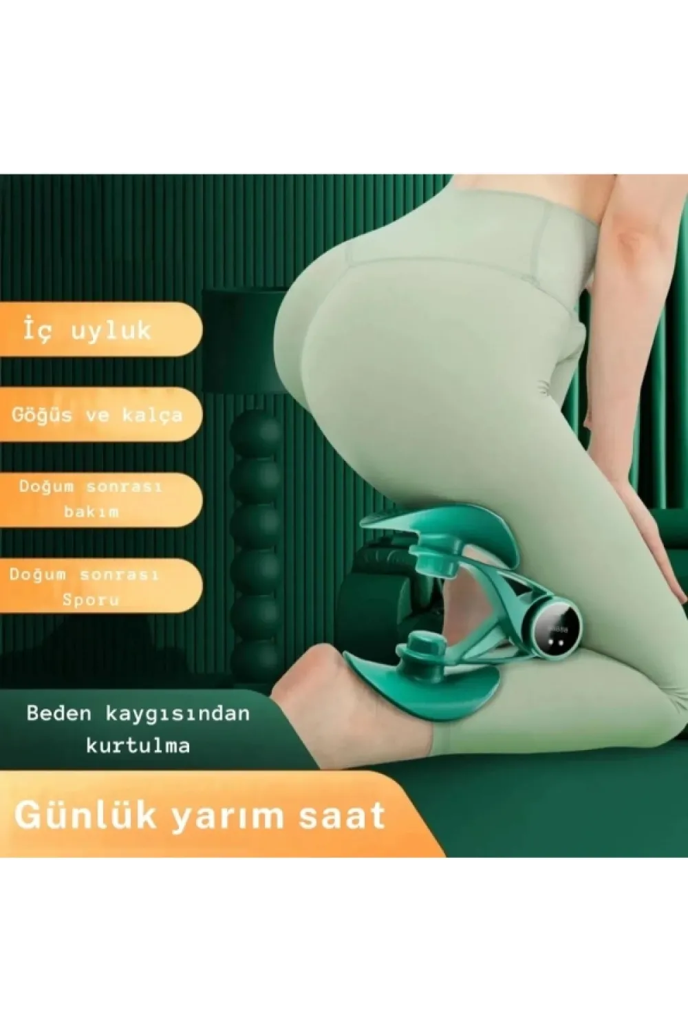 Kadınlar İçin Sayaçlı Bacak Kası Egzersiz Aleti
