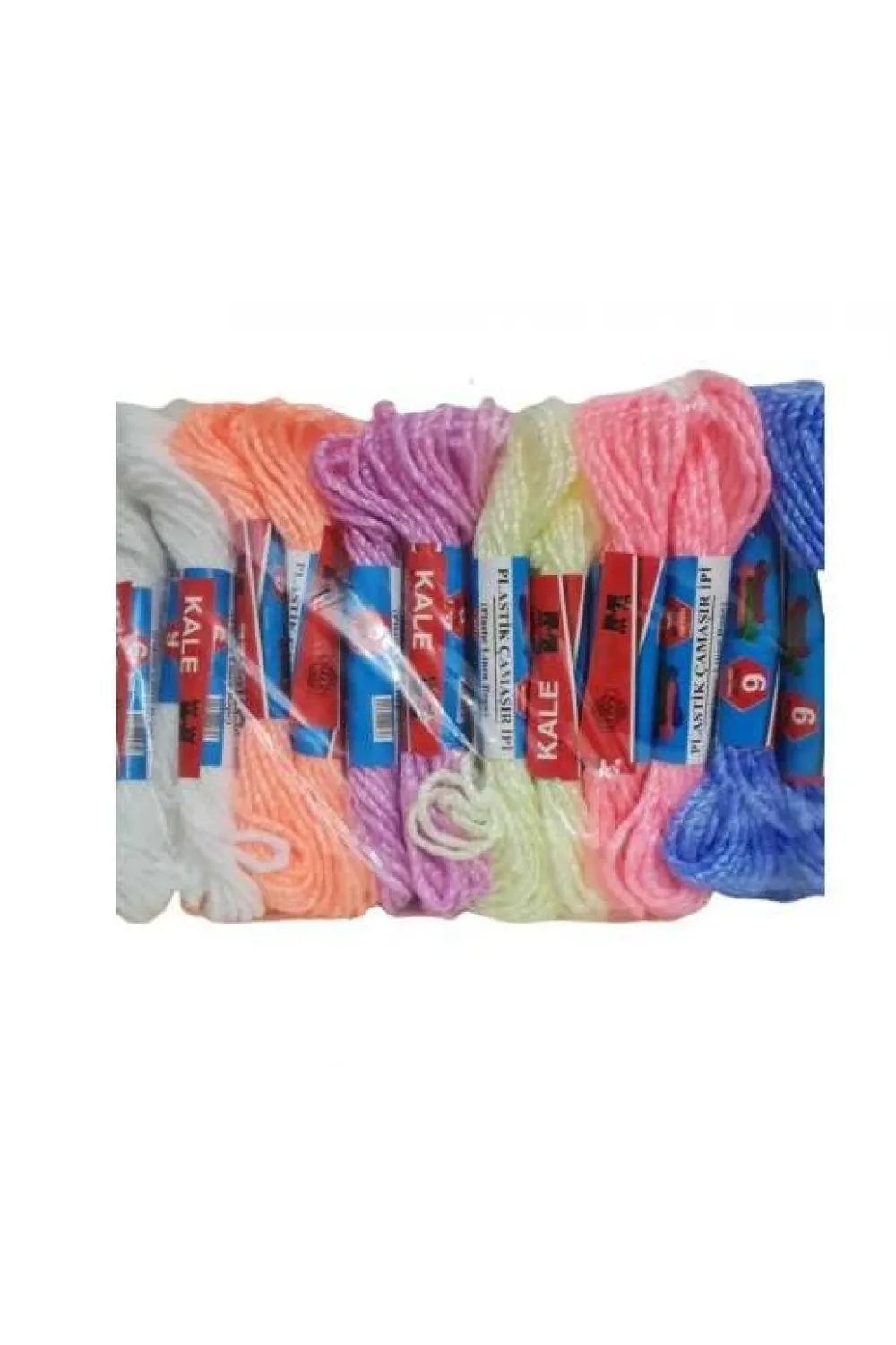 Kale Plastik Çamaşır İpi 8 Metre 24 Adet