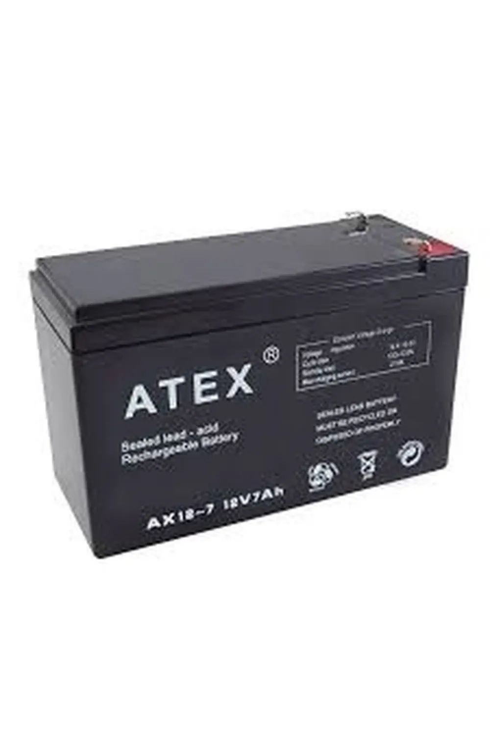 Kalın Kuru Akü 12v-7ah Amper