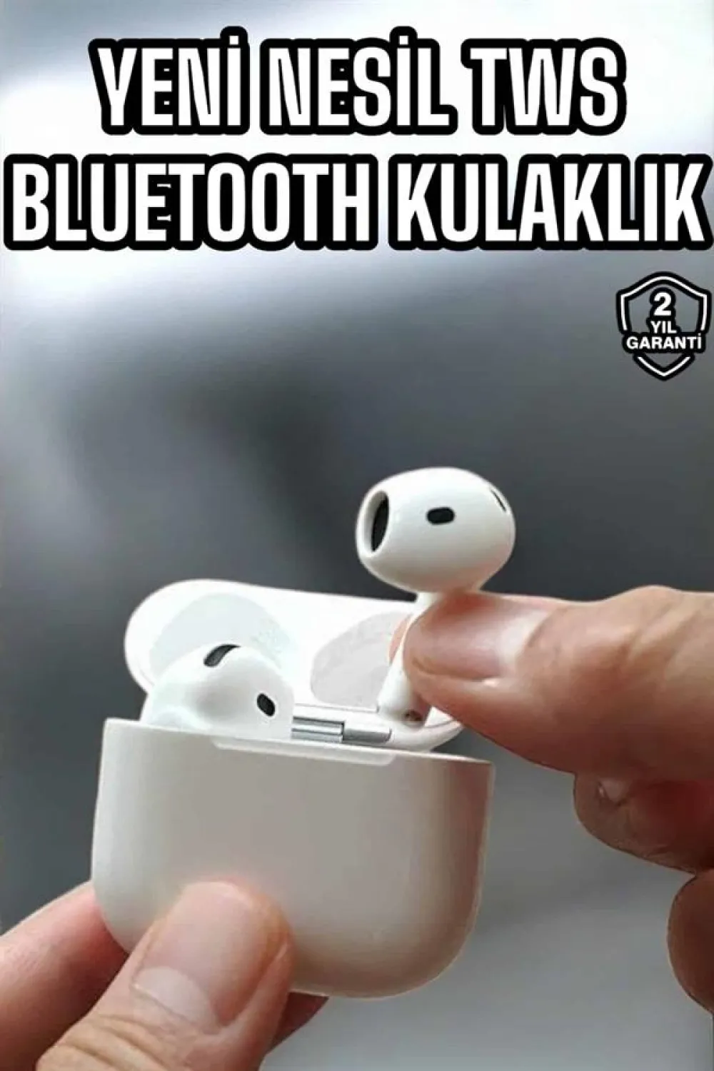 Kaliteli Ucuz İos Ve Android Uyumlu Tws Bluetooth Kulaklık Anc Özelliği Yeni Nesil