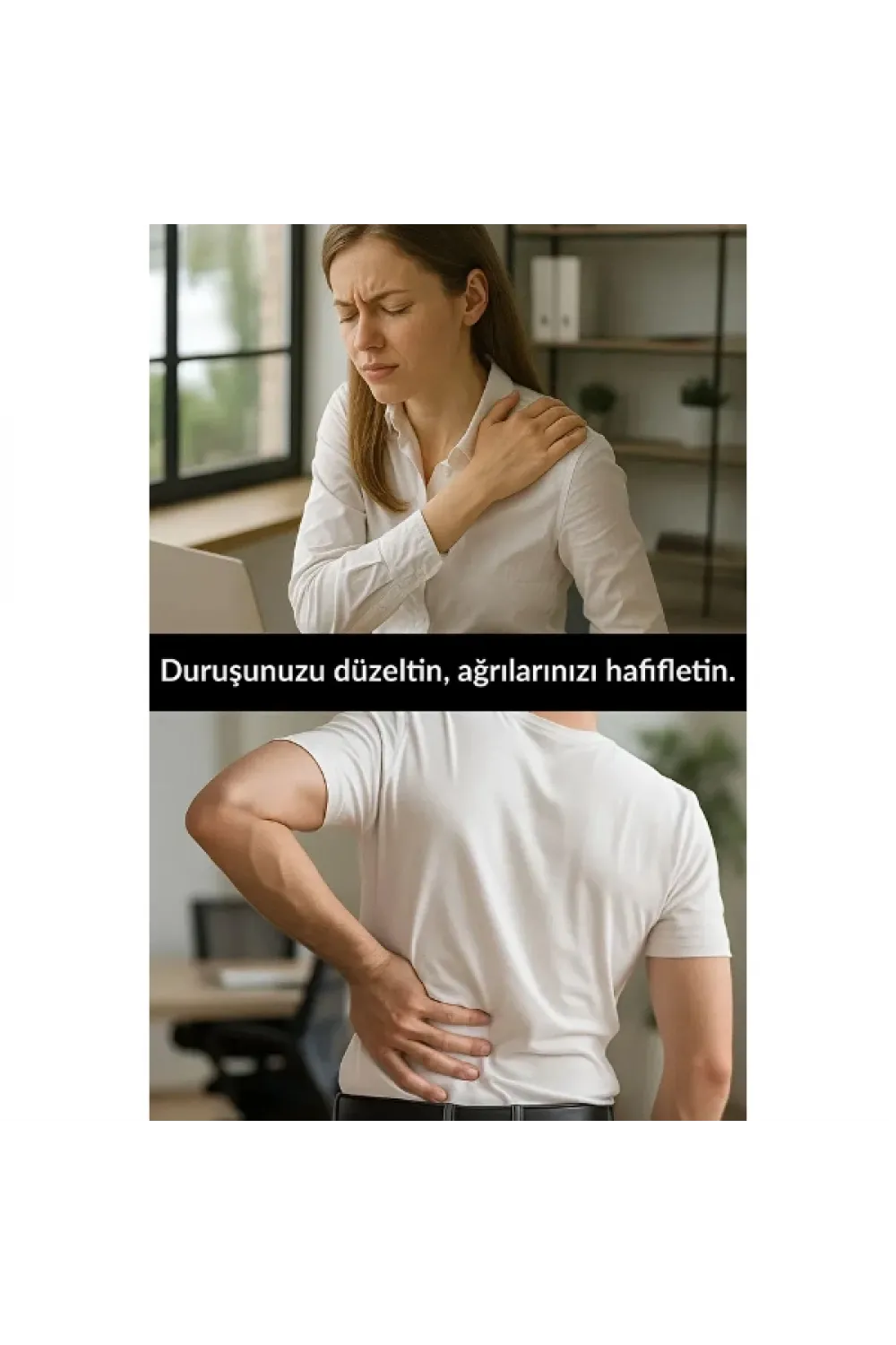 Kamburluk Önleyici Dik Duruş Korsesi