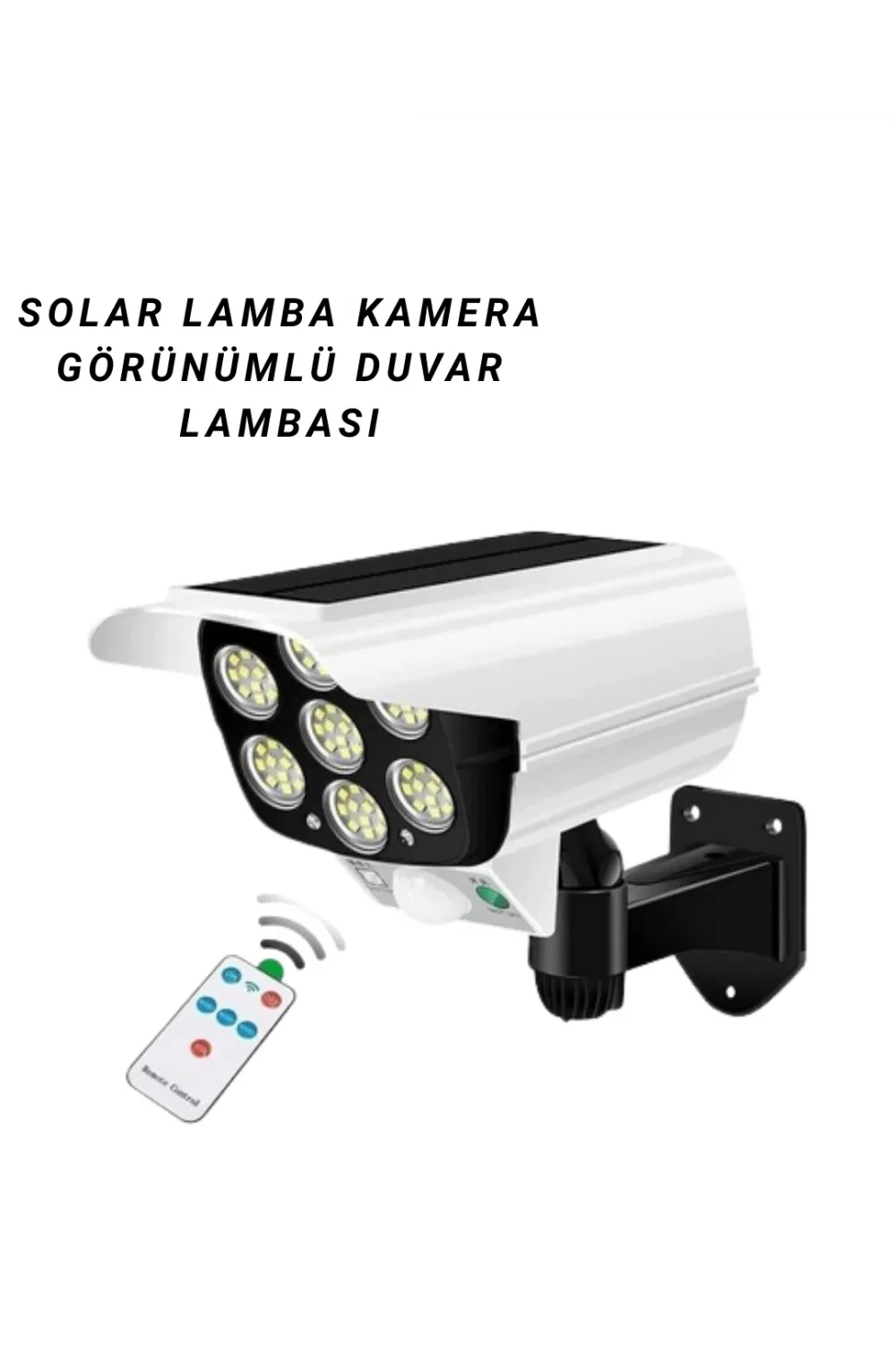 Kamera Görünümlü Bahçe Lamba
