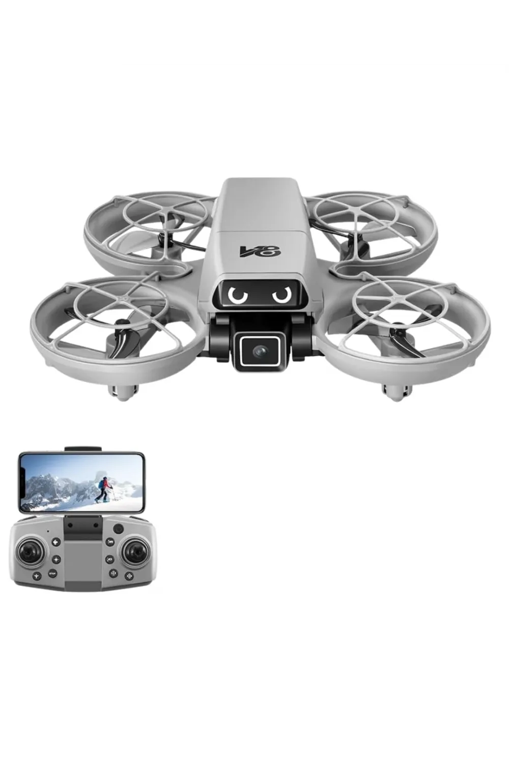 Kameralı Mini Drone Optical Flow Hover App Kontrollü